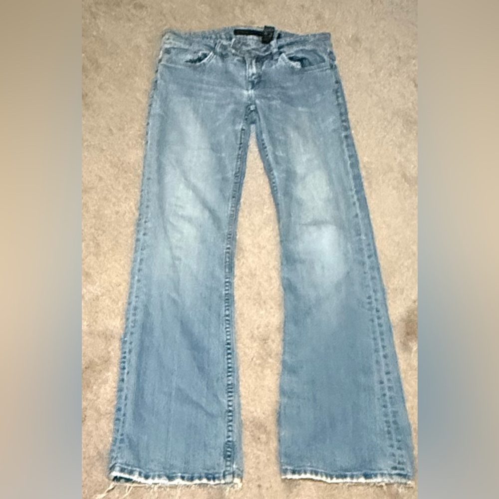 Buffalo David Bitton Light Blue Flare Jeans